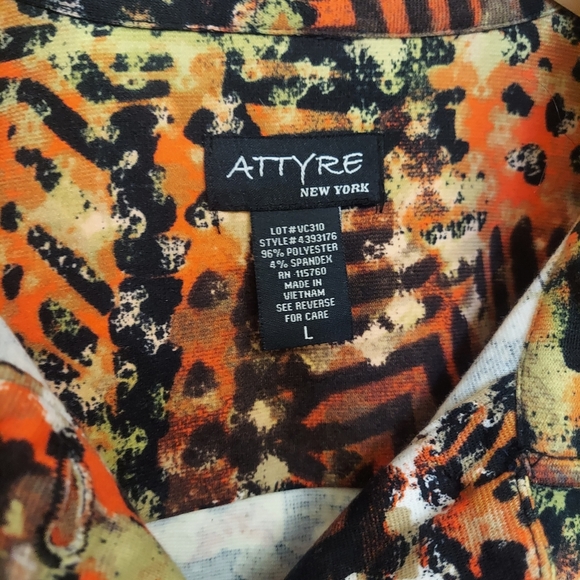 Attyre New York Jacket Multicolor Lightweight  Women's Size L  Stylish - Picture 3 of 11